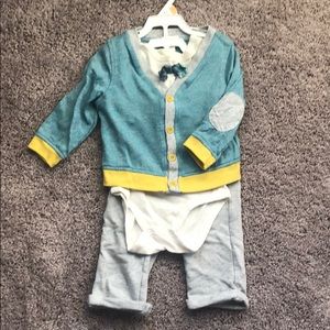 Comfy casual dressy set- boys 12M